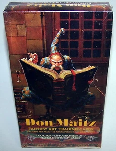 Carte collezionabili Don Maitz Fantasy Art serie 90 carte 1994 FPG scatola sigillata - Foto 1 di 6