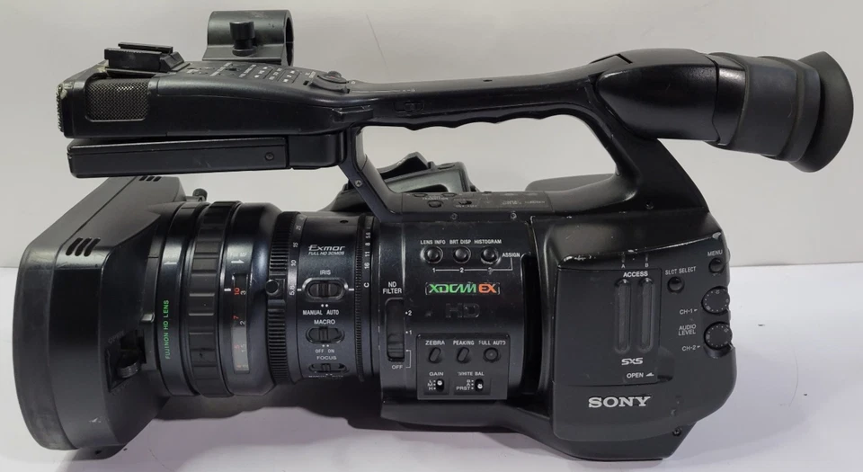 Sony PMW-EX1 Black XDCAM Camcorder Video Camera Full HD 14x Zoom - Image 1 of 4