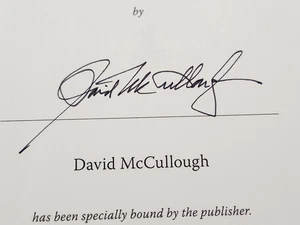 The Wright Brothers ~ SIGNED by David McCullough 2015 hcdj ~ FIRST EDITION ~ New - Picture 1 of 9