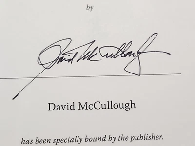The Wright Brothers ~ SIGNED by David McCullough 2015 hcdj ~ FIRST EDITION ~ New - Image 1 of 4