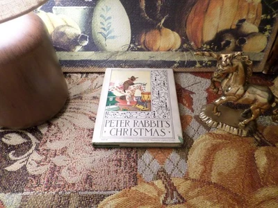 Peter Rabbits Christmas 1935 Duff Graham Vintage Hardcover /w Dust Jacket - Image 1 of 4