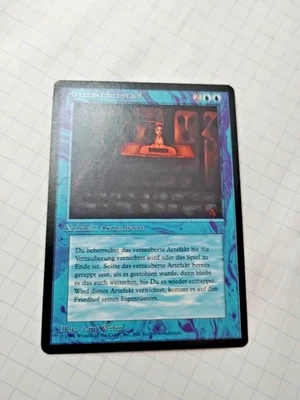 MTG (Artefaktdiebstahl) Steal Artifact German FBB Regular Uncommon -Uncirculated - Image 1 of 3