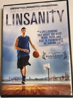 Linsanity DVD 2013 Jeremy Lin Basketball New York Knicks NBA Documentary GUC - Image 1 of 4