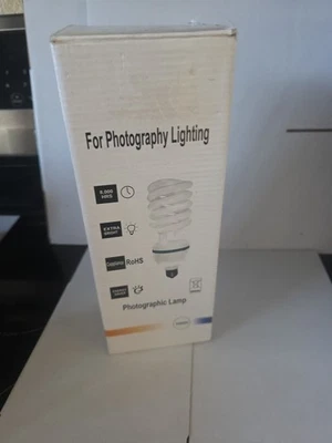 E27 110-130V 5500K 65W Photo Studio Bulb Video Photography Daylight Light Lamp - Image 1 of 3