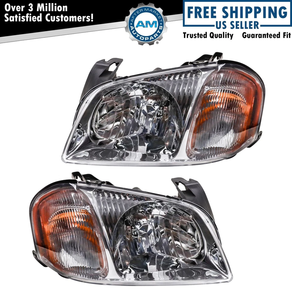 Juego de montaje de faros para Mazda Tribute 2001-2004 MA2502126 MA2503126 Foto 1 de 4