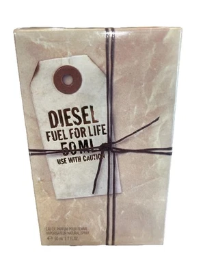 DIESEL FUEL FOR LIFE 1.7 盎司女士淡香水喷雾,100% 正品,罕见 — 第 1/3 张图片