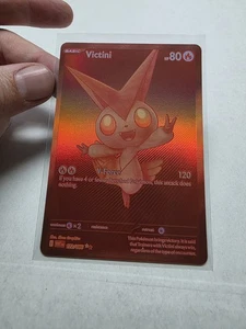 Victini White Flare Monochrome Red 172/86 BWR English Edition NM/M - Picture 1 of 12