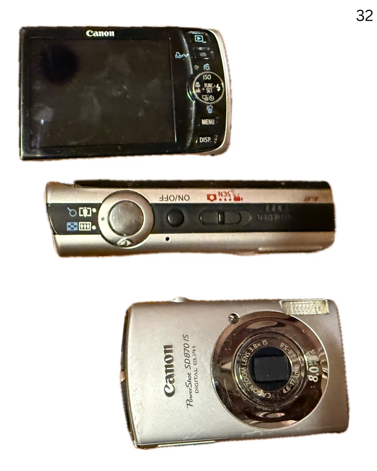 CANON DIGITAL CAMERA IXUS 870 IS - Image 1 of 1