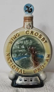 Vintage Jim Beam Bing Crosby National Pro-Am Nummer 29 leere Dekanter - Bild 1 von 5