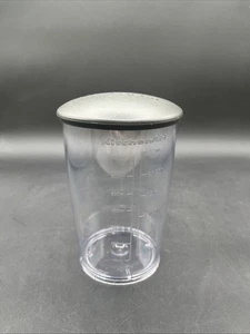 KitchenAid Kunststoff-Vorratsbehälter für 3 Tassen 700 ml Mix & Measure mit Deckel. Neu ohne Etikett - Bild 1 von 4