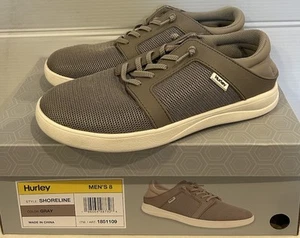 Hurley Herren Shoreline Schnürschuhe grau Größe 10,5 - Bild 1 von 8