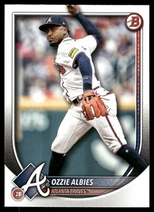 Tarjeta de béisbol 2025 Bowman #71 Ozzie Albies Atlanta Braves - Imagen 1 de 2