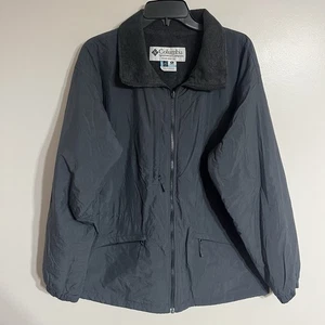Columbia Winter Jacket Women’s XL Gray Fleece Lined Insulated Puffer Core - Picture 1 of 15