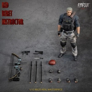 In Stock Patriot Studio Jack Krauser 1/12 Red Beret Instructor 6 Inch Figure - Picture 1 of 12
