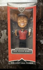 Nike Upper Deck Tiger Woods Collectible  Bobblehead Golf #2 of 3 In Set Sun Red