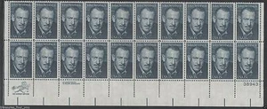 US #1773 15c Plate Block of 20 1979 John Steinbeck Author Writer Novelist MNH - Picture 1 of 1