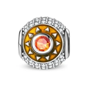 KUNSIR 925 Sterling Silver DIY Charm Sunny Day Beads For European Bracelet Charm - Picture 1 of 6