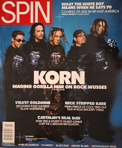 Spin Magazine (Nov 1998) Korn/Amy Rigby/Spiritualized/Velvet Goldmine movie - Picture 1 of 4