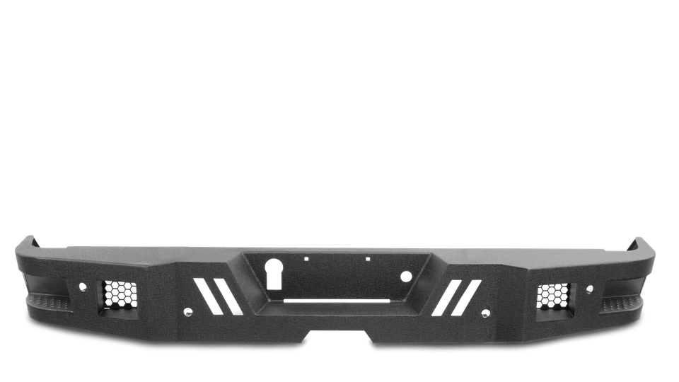 Parachoques trasero negro para Toyota Tundra Eco Series 2014-2021 Foto 1 de 1