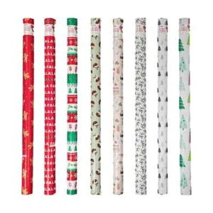 60GSM Christmas Gift Wrap Rolls Wrapping Paper 7m x 70cm *SOLD SEPARATELY* - Picture 1 of 3