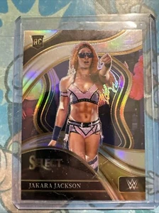 2024 WWE Panini Select Jakara Jackson Ringside Silver Holo Rookie NXT RC SSP - Picture 1 of 2