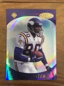 Cris Carter 1197/2500 MASTER LEGENDS - 98 Collector's Edge #ML17 - Picture 1 of 2