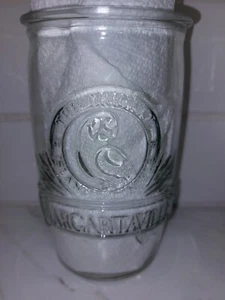 Margaritaville The Original Island Lifestyle Embossed Clear Drinking Glass 20 oz - Picture 1 of 2