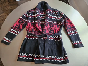 Ralph Lauren Urlaub / Weihnachten Winter Wickel Strickjacke Baumwolle Kaschmir; Gr = M - Bild 1 von 13