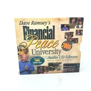 Dave Ramsey's Financial Peace University Audio CD Library 13 Lessons - Foto 1 di 7