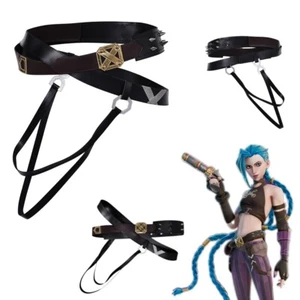 Arcane: Lega delle Leggende Jinx Cintura Cosplay Cintura Carnevale Festa Costume Prop - Foto 1 di 11