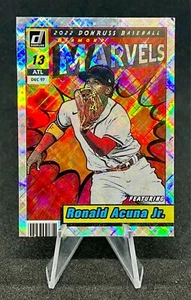 2022 Panini Donruss - Marvels #M-4 Diamond Ronald Acuña Jr. - Picture 1 of 2