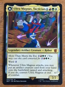 MTG Universes Beyond Transformers, Ultra Magnus, Tactician/Portador blindado - Imagen 1 de 2