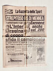 GAZZETTA DELLO SPORT 11 SETTEMBRE 1979 PIETRO MENNEA CAMPIONE EUROPEO 200 METRI