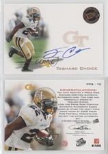 2008 Press Pass Signings Bronze Tashard Choice #PPS-TC Rookie Auto RC