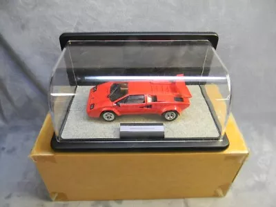 1/24 ВИНТАЖНЫЙ 1985 LAMBORGHINI COUNTACH 5000S FRANKLIN НОВОМ КРАСНЫЙ ЛИТОЙ С ЧЕХЛОМ - Изображение 1 из 4