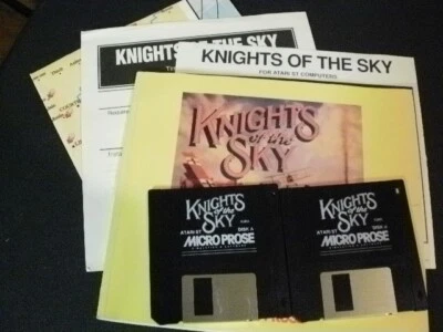 KNIGHTS of the SKY (MicroProse) for ATARI ST/STE - Image 1 of 3
