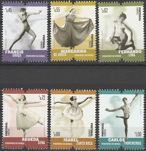 Portugal 2015 Dances 6 MNH stamps - Picture 1 of 1