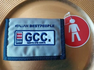 Raro portafoglio ITALIAN BESTPEOPLE  GCC. Gente Che Conta Alto 9,5 Largo 13 cm  - Foto 1 di 7