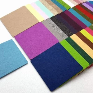 FILZ Untersetzer Eckig 10-15-20 cm viele Farben - Bild 1 von 55