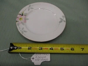 Noritake China Azalea 19322 Replacement part Bone China 5 1/2 inch plate bread - Picture 1 of 4
