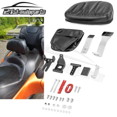 For 10-19 Can-Am Spyder RT Limited RT-S Driver Backrest Pad Smart Mount Backrest - Image 1 of 4