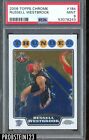 2008-09 Topps Chrome #184 Russell Westbrook Thunder RC Rookie PSA 9 MINT