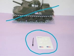 Solido Decal Stickers Original for USA Lee Military Tank Decal - Picture 1 of 4