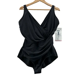 Miraclesuit One Piece Swimsuit 365288/ Womens Size 18DDD/ Black - Picture 1 of 11