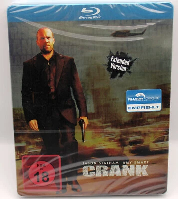 NEU Crank - Extended Version Limited Edition Blu-ray Steelbook deutsch - Bild 1 von 4