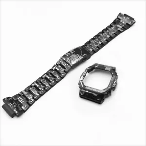 Lünette für Casio G-SHOCK DW5600 GWM5610 Gehäuse Cover Kit Metall Uhr Band Armband - Bild 1 von 46
