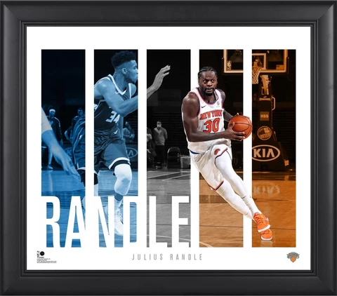 Julius Randle New York Knicks Framed 15x17 Player Panel Collage Cover