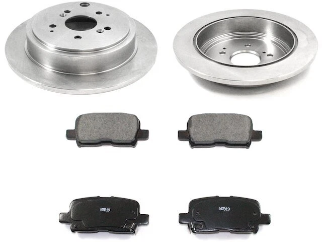 Kit de pastillas de freno trasero y rotor 58NYGS55 para MDX 2001 2002 2003 2004 2005 2006 Foto 1 de 1