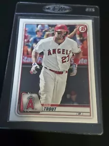 2020 Bowman #1 Mike Trout Los Angeles California Angels MLB AL MVP Future HOF - Bild 1 von 2