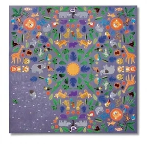 Kaleidoskopische Tier Aufkleber Kunst Zum Selbermachen Reise Puzzle Kit Leise Indoor Spielen NEU  - Bild 1 von 5